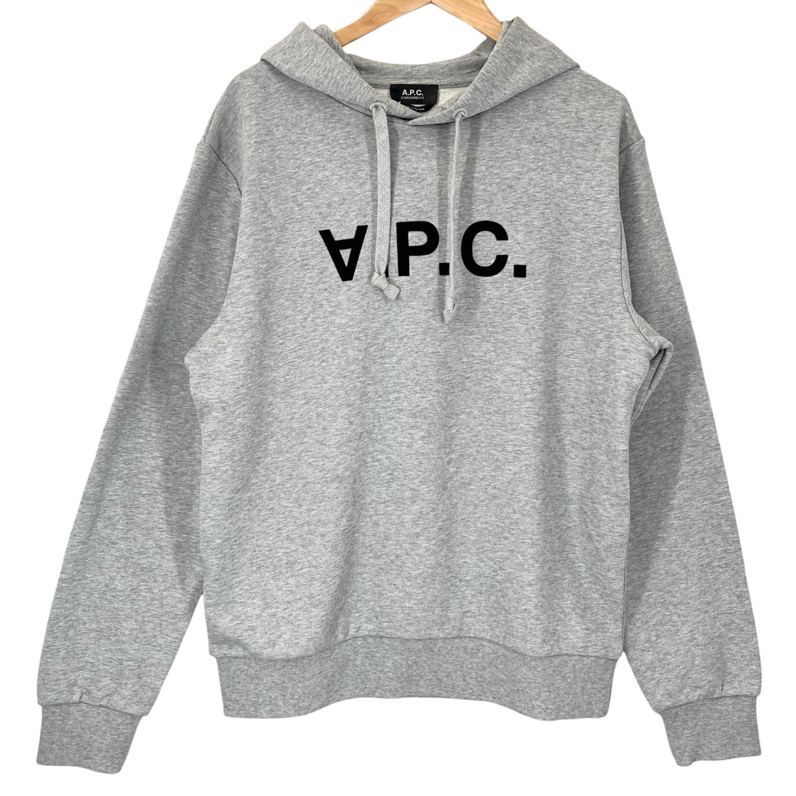 미사용 상품 A.P.C. APC 스탠다드 그랜드 VPC 플레인 가을/겨울 AW 후디 코튼 그레이 남성용 M [중고 의류] [중고]