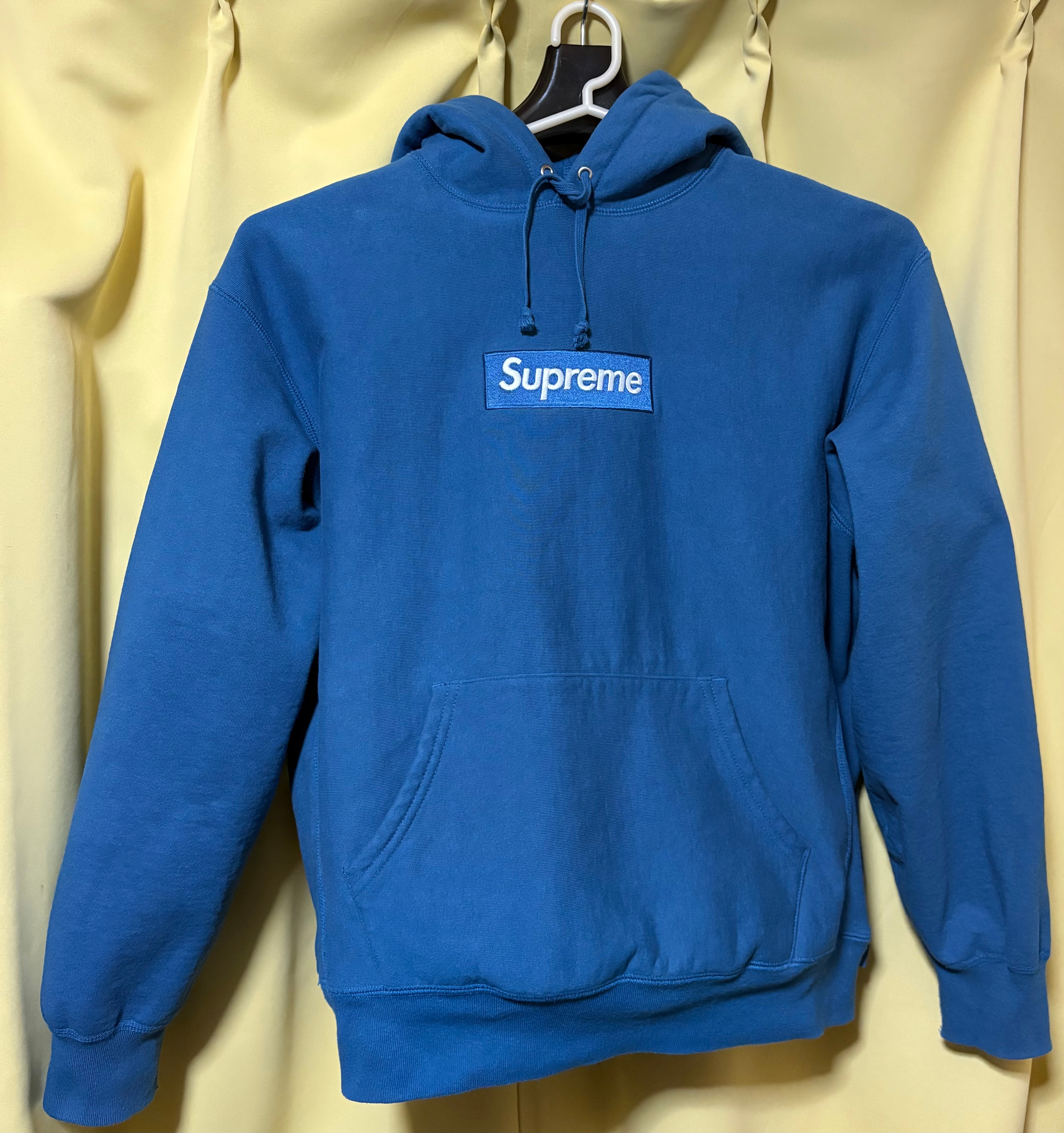 Supreme Box Logo Hooded Sweatshirt "Blue" (23FW)