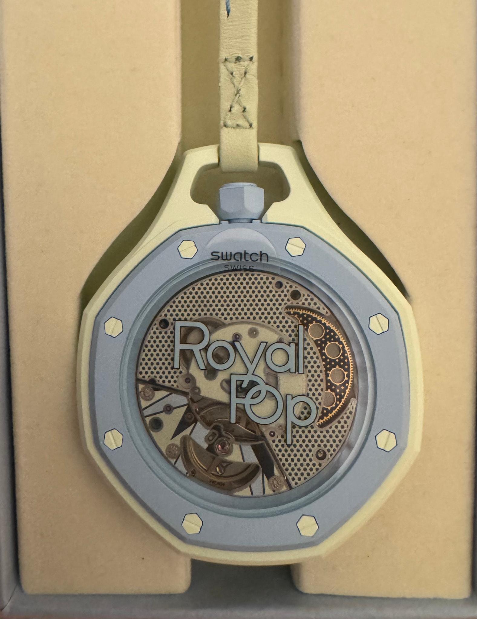 Swatch x Audemars Piguet Royal Pop Blaue Acht "Light Green"