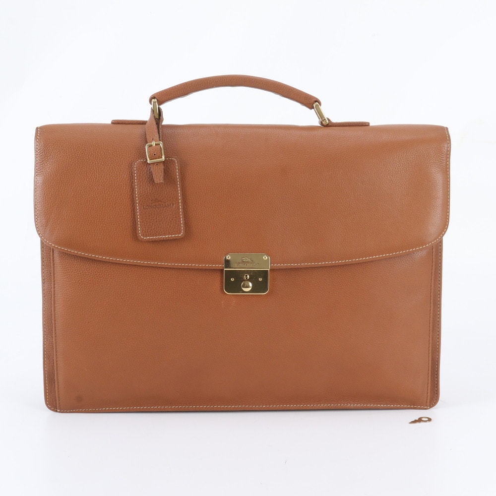 ■極美品 ロンシャン ビジネス バッグ レザー