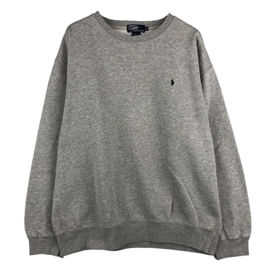 古着 ラルフローレン Ralph Lauren POLO by Ralph Lauren ワンポイントロゴスウェットシャツ トレーナー メンズXL相当/eaa606990
