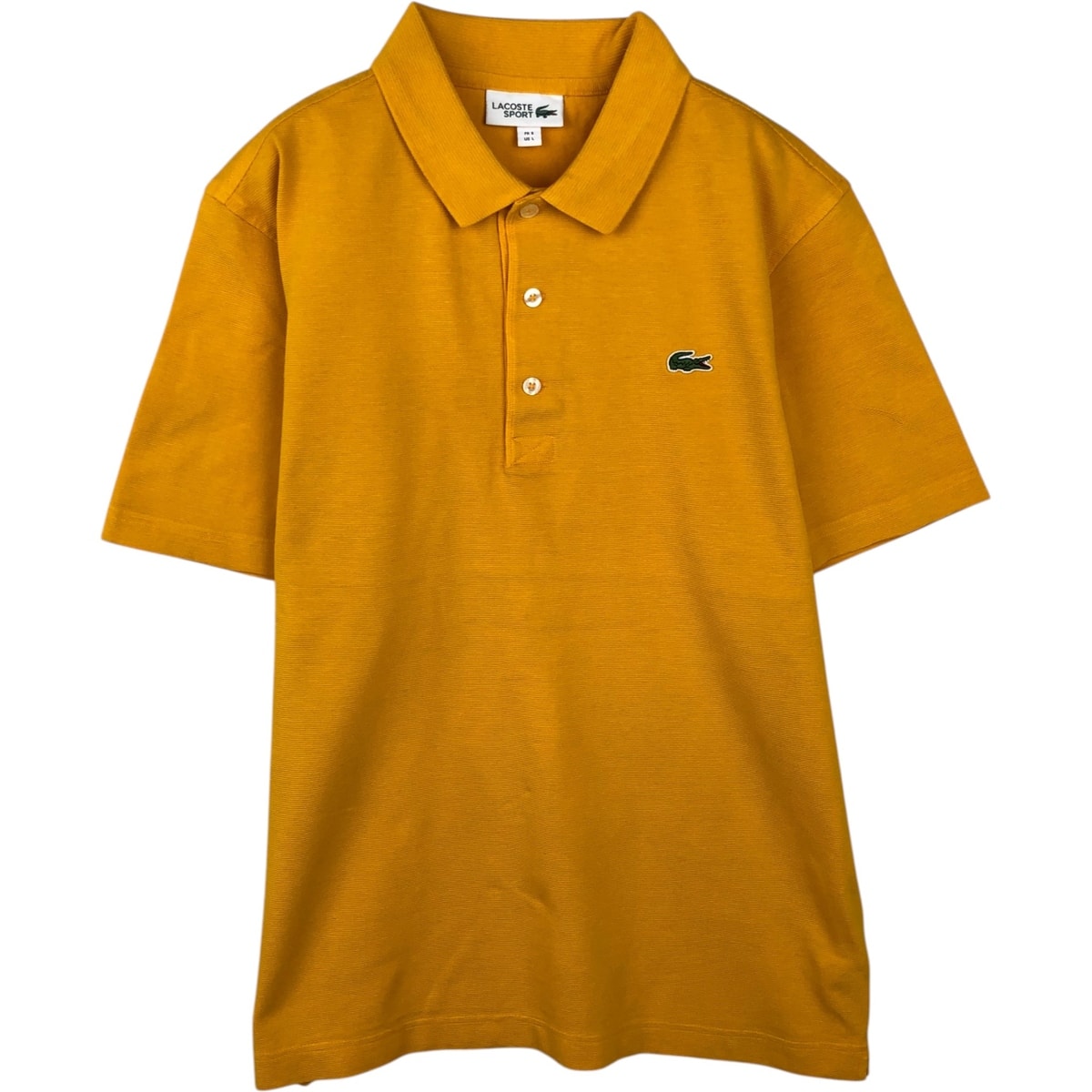 D (傷や汚れあり)】古着 ラコステ LACOSTE SPORT 半袖 ポロシャツ