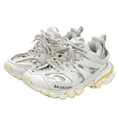 バレンシアガ TRACK TRAINERS/トラックトレーナー ローカットスニーカー シューズ レディース ホワイト 23cm 542436 35(EU)