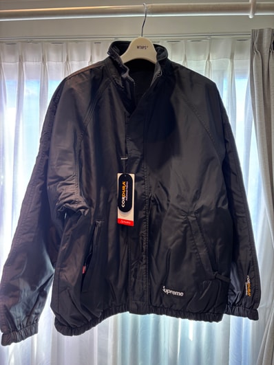 Supreme Polartec Reversible Track Jacket "Black"