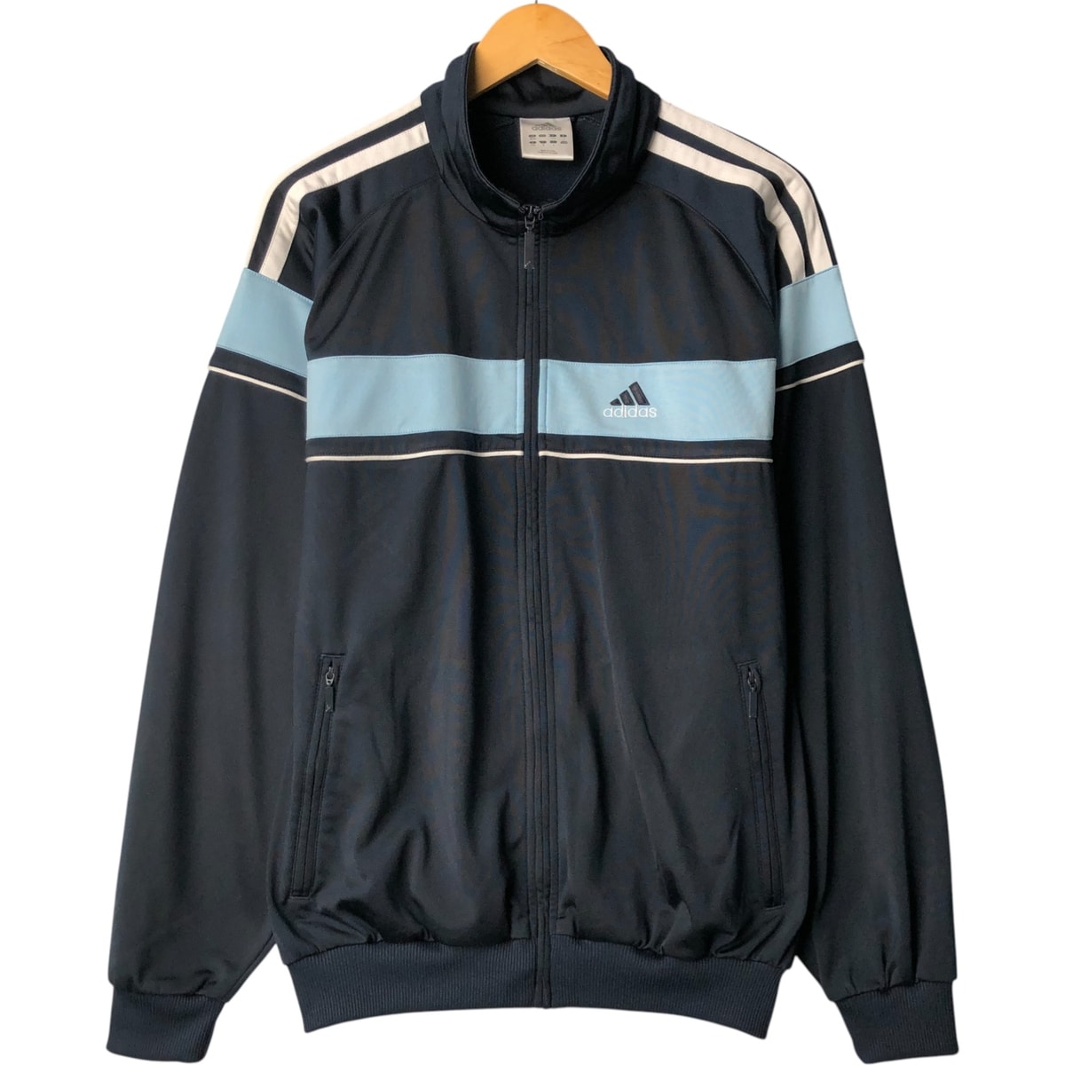 古着 00年代 アディダス adidas バックロゴ ジャージ トラックジャケット メンズL相当/eaa571542