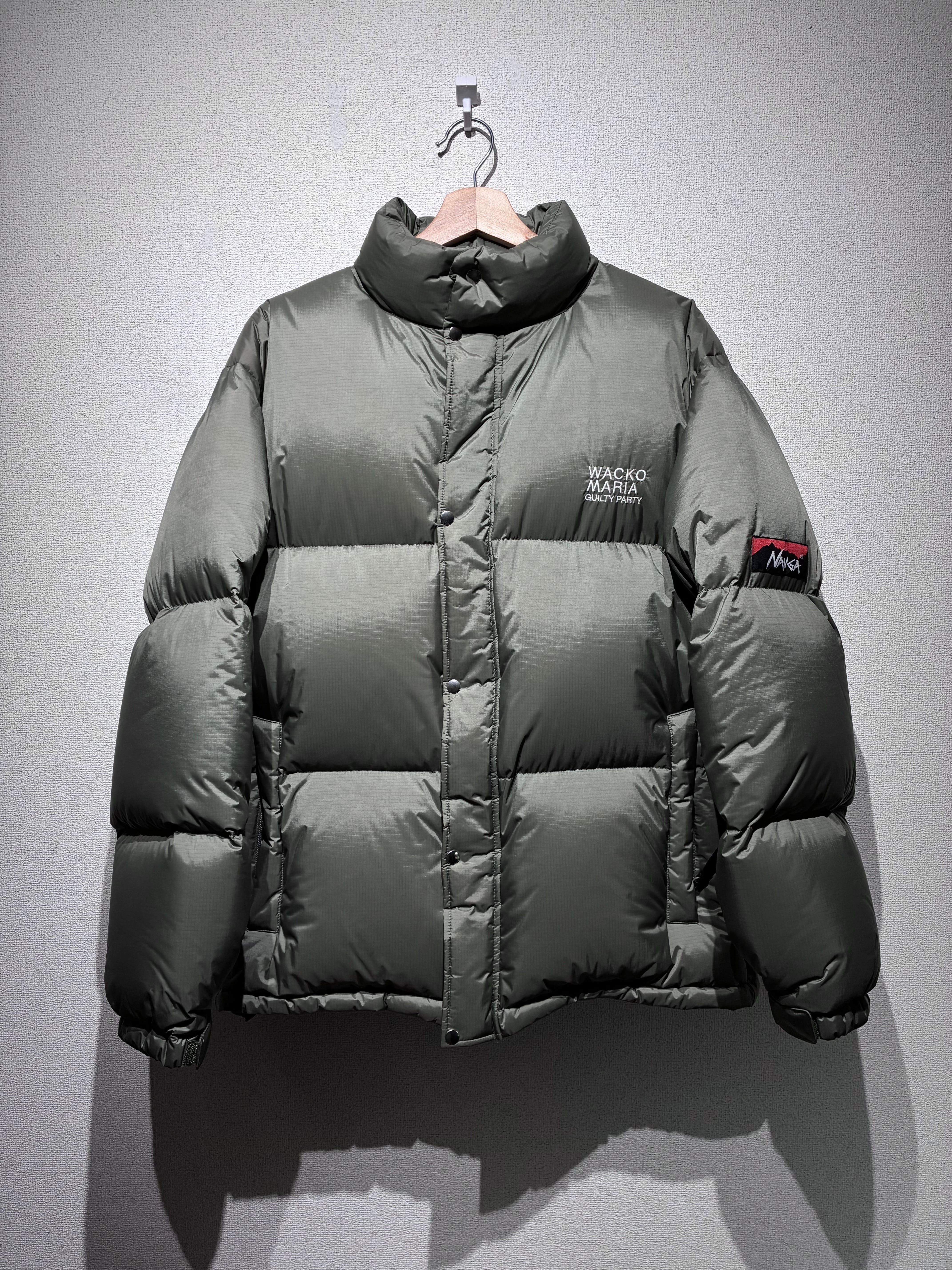 WACKO MARIA NANGA / Down Jacket "Gray Green"