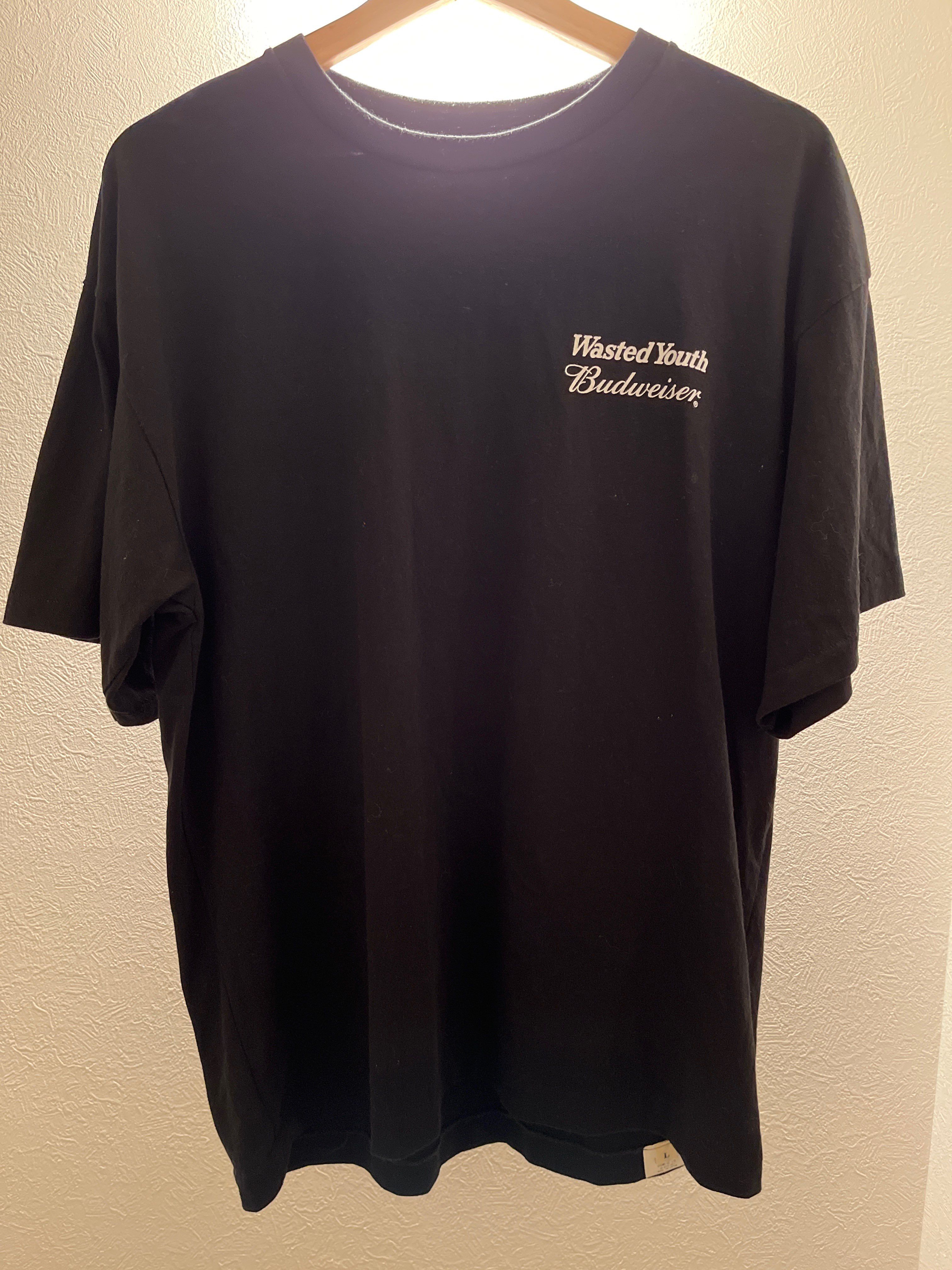 Wasted Youth x Budweiser WYxBW T-SHIRT "Black" / VERDY