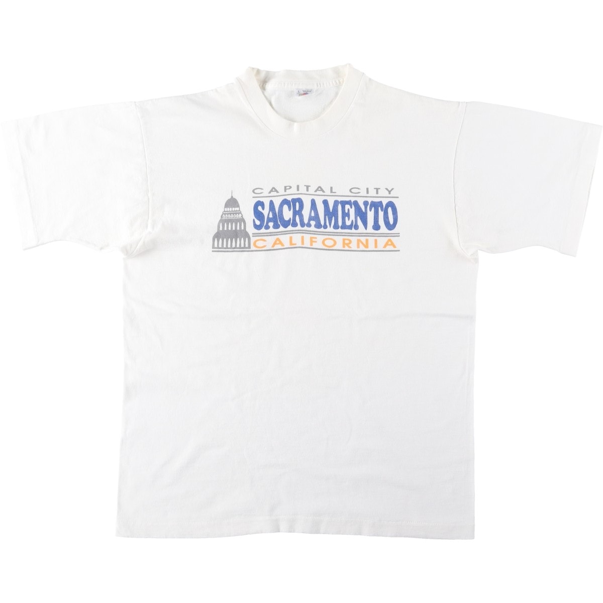 古着 90年代 フルーツオブザルーム FRUIT OF THE LOOM プリントTシャツ USA製 メンズL相当 ヴィンテージ/eaa619183