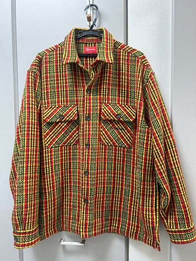 Supreme Heavy Flannel Shirt "Gold"
