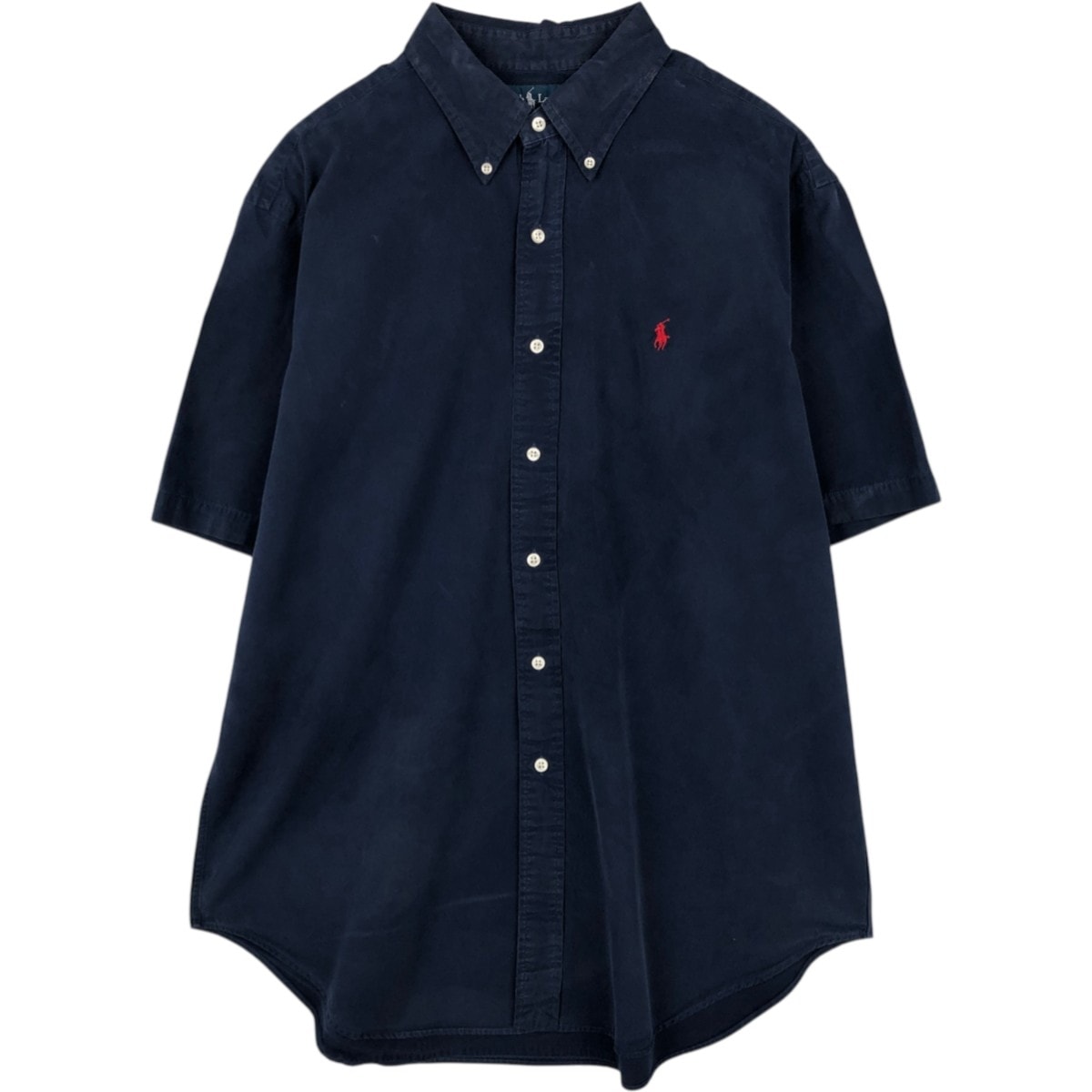古着 ラルフローレン Ralph Lauren CLASSIC FIT 半袖 ボタンダウンシャツ メンズXL相当/eaa674198