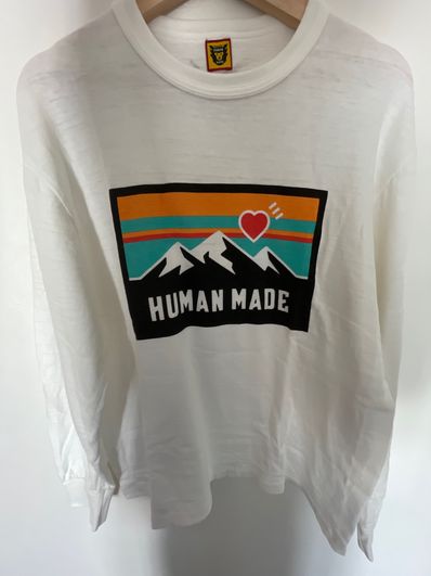 HUMAN MADE OUTDOOR LONG-T "White"