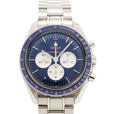 ★最終価格★SALE【6wdb0125】オメガ スピードマスター 522.30.42.30.03.001 ネイビー文字盤【中古】腕時計 メンズ