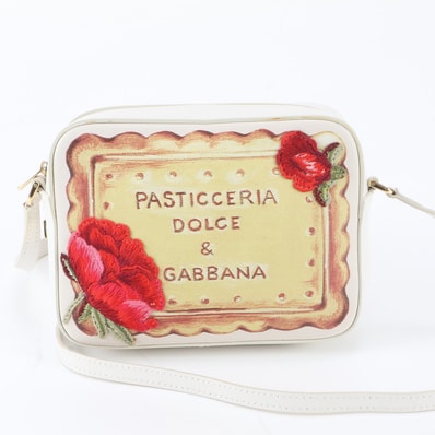 ■極美品 ドルチェアンドガッバーナ PASTICCERIA フラワー 刺繍
