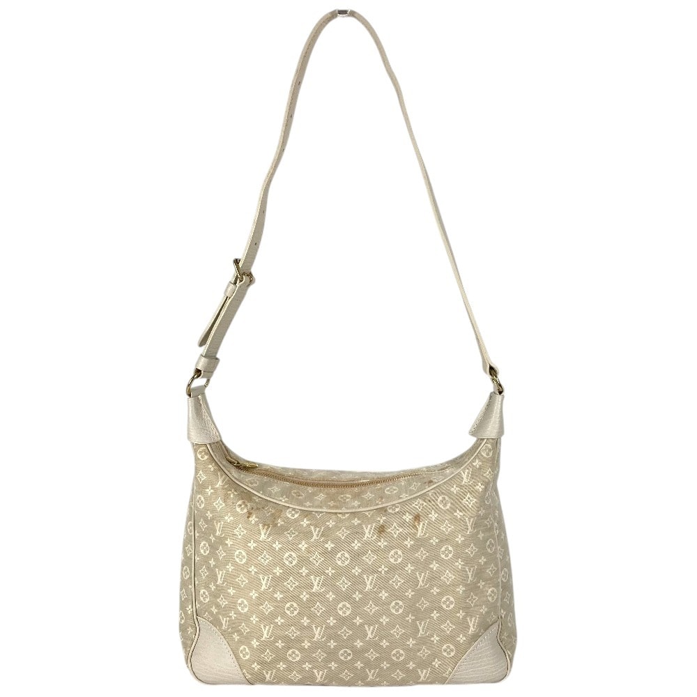 ルイヴィトン LOUIS VUITTON ブローニュ M95317 モノグラムミニラン カバン 肩掛け ショルダーバッグ モノグラムミニランキャンバス ベージュ