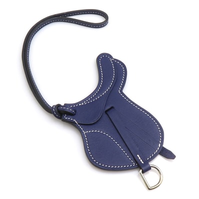 エルメス HERMES チャーム パドック セーラー ヴォースイフト ネイビー ユニセックス【中古】 r11226c
