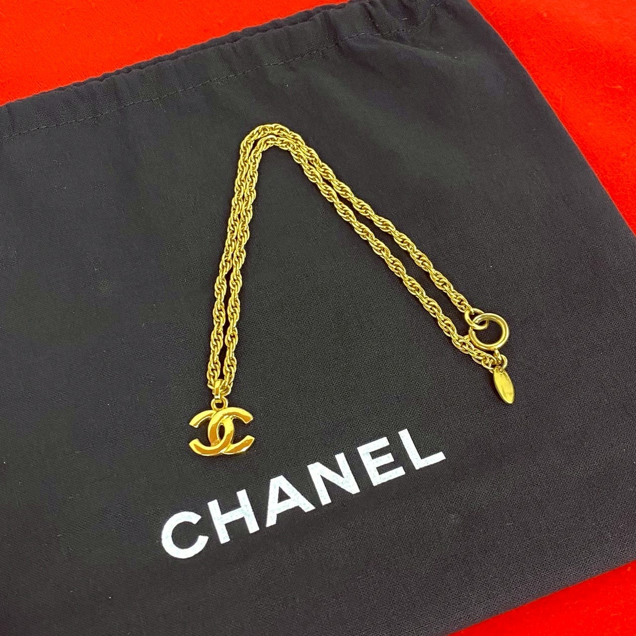 CHANEL シャネル ココマーク GP ネックレス ゴールド
 2607b