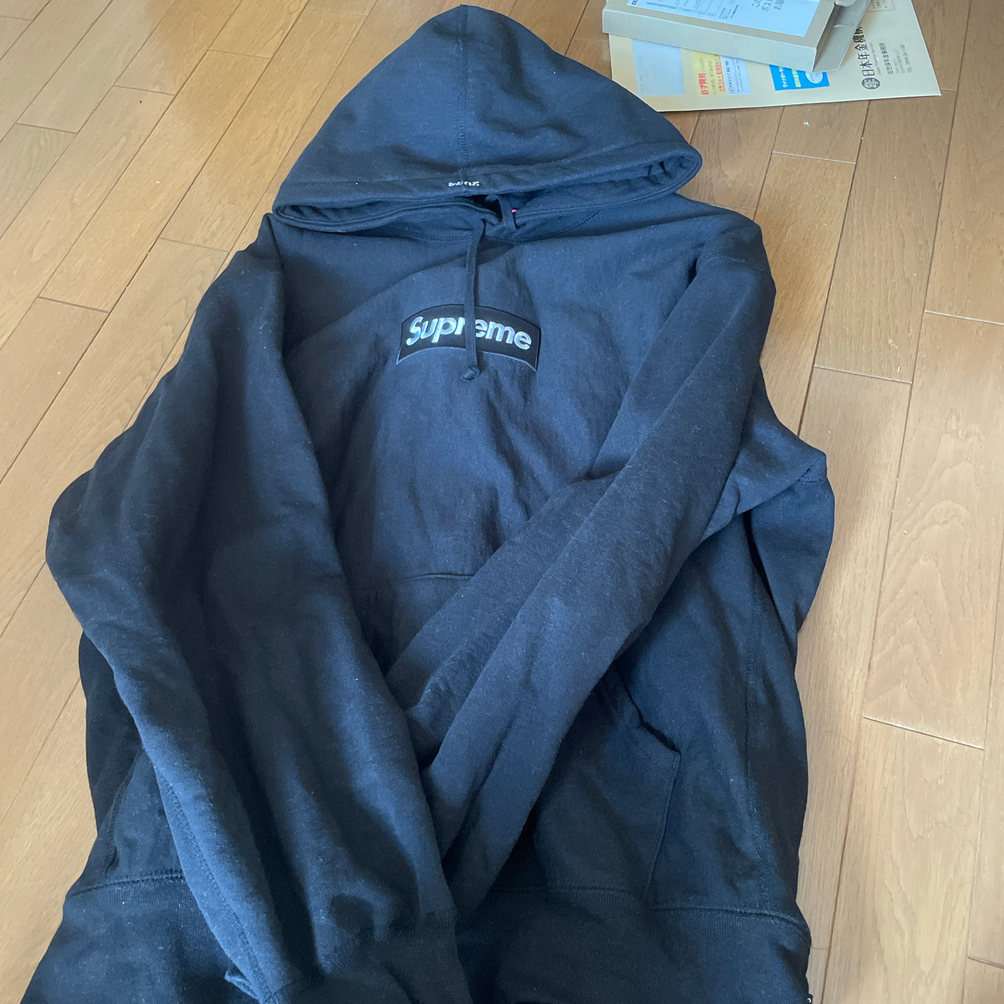 Supreme Box Logo Hooded Sweatshirt "Black" (24FW)
