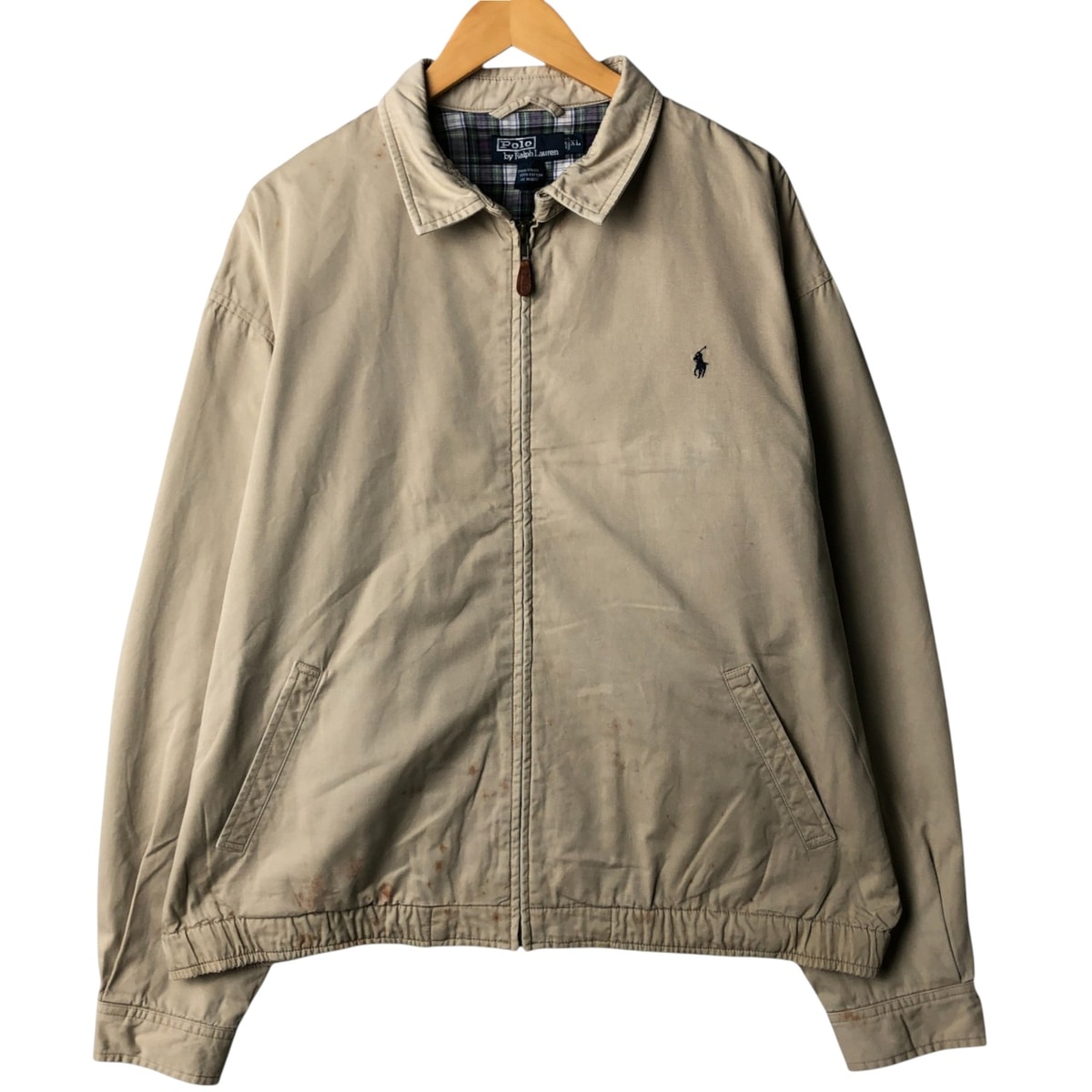 古着 ラルフローレン Ralph Lauren POLO by Ralph Lauren スイングトップ スポーツジャケット メンズXL相当/eaa588009