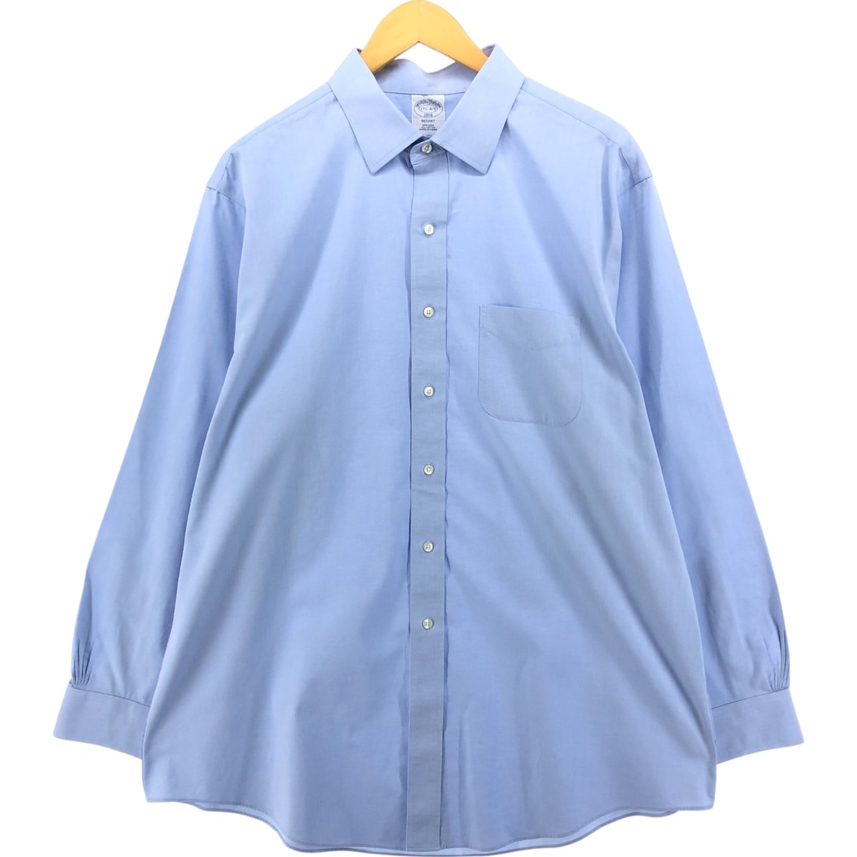 古着 ブルックスブラザーズ Brooks Brothers Est.1818 REGENT 長袖 コットンシャツ メンズXL相当/eaa538703
