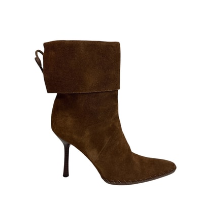 グッチ GUCCI ブーツ ブーティ パンプス ヒール ショート ブラウン