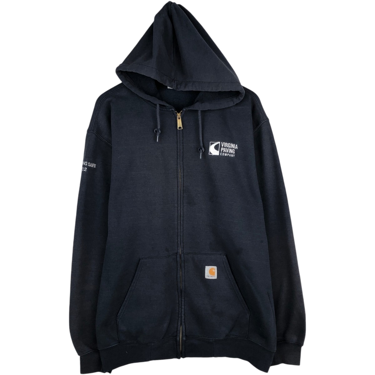 古着 カーハート Carhartt スウェットフルジップパーカー メンズXL相当/eaa617466