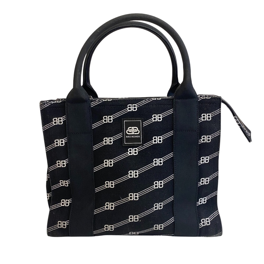 バレンシアガ BALENCIAGA ハンドバッグ BB トレードS トート 620884 ブラック