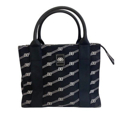 バレンシアガ BALENCIAGA ハンドバッグ BB トレードS トート 620884 ブラック