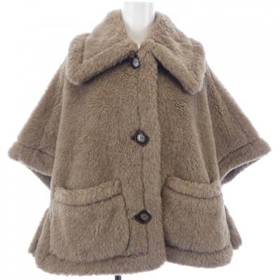 マックスマーラ Max Mara TERZO 473618 テディベア ケープ