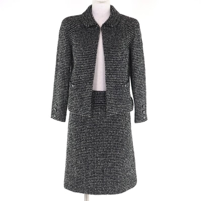 極美品 シャネル スーツ 34 03C P20548/P20413