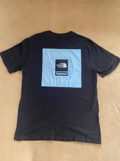Supreme x The North Face Bandana Tee "Black"