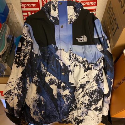 Supreme x The North Face Mountain Parka "Blue"