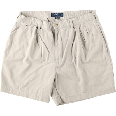 古着 ラルフローレン Ralph Lauren POLO by Ralph Lauren ANDREW SHORT ツータック チノショーツ ショートパンツ メンズw35相当/eaa668395