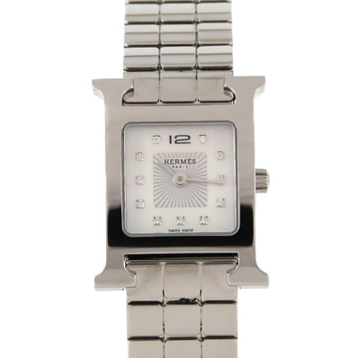 エルメス Hウォッチ・11P HH1.210 SS クォーツ