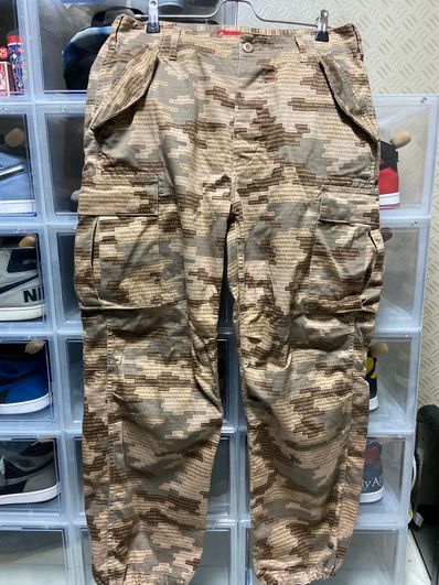 Supreme Cargo Pant "Tan Camo"(21SS)
