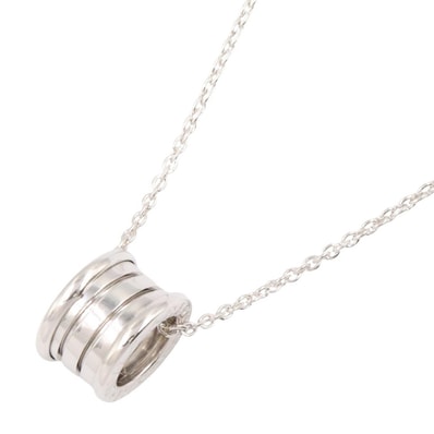 ブルガリ BVLGARI B-zero1 ビーゼロワン ネックレス ネックレス ジュエリー K18WG(ホワイトゴールド) レディース シルバー系 【中古】