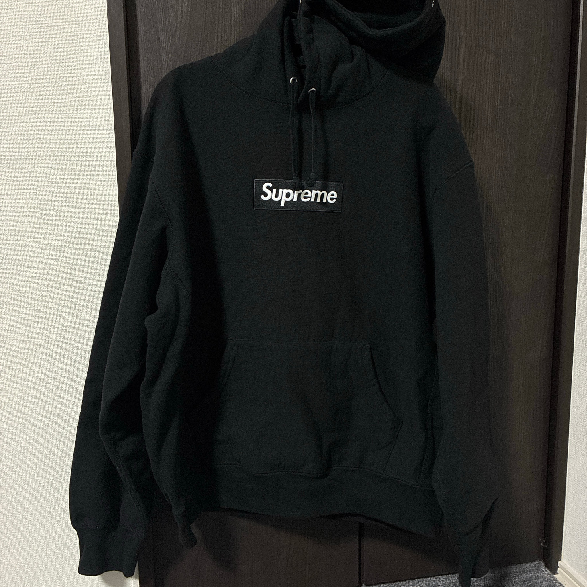 Supreme Box Logo Hooded Sweatshirt "Black" (23FW)