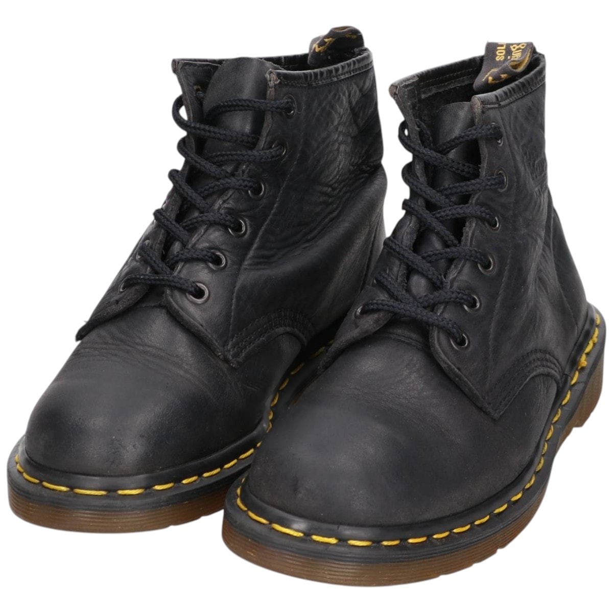 古着 ドクターマーチン Dr.Martens 6ホールブーツ 英国製 レディース24.0cm相当/saa014904