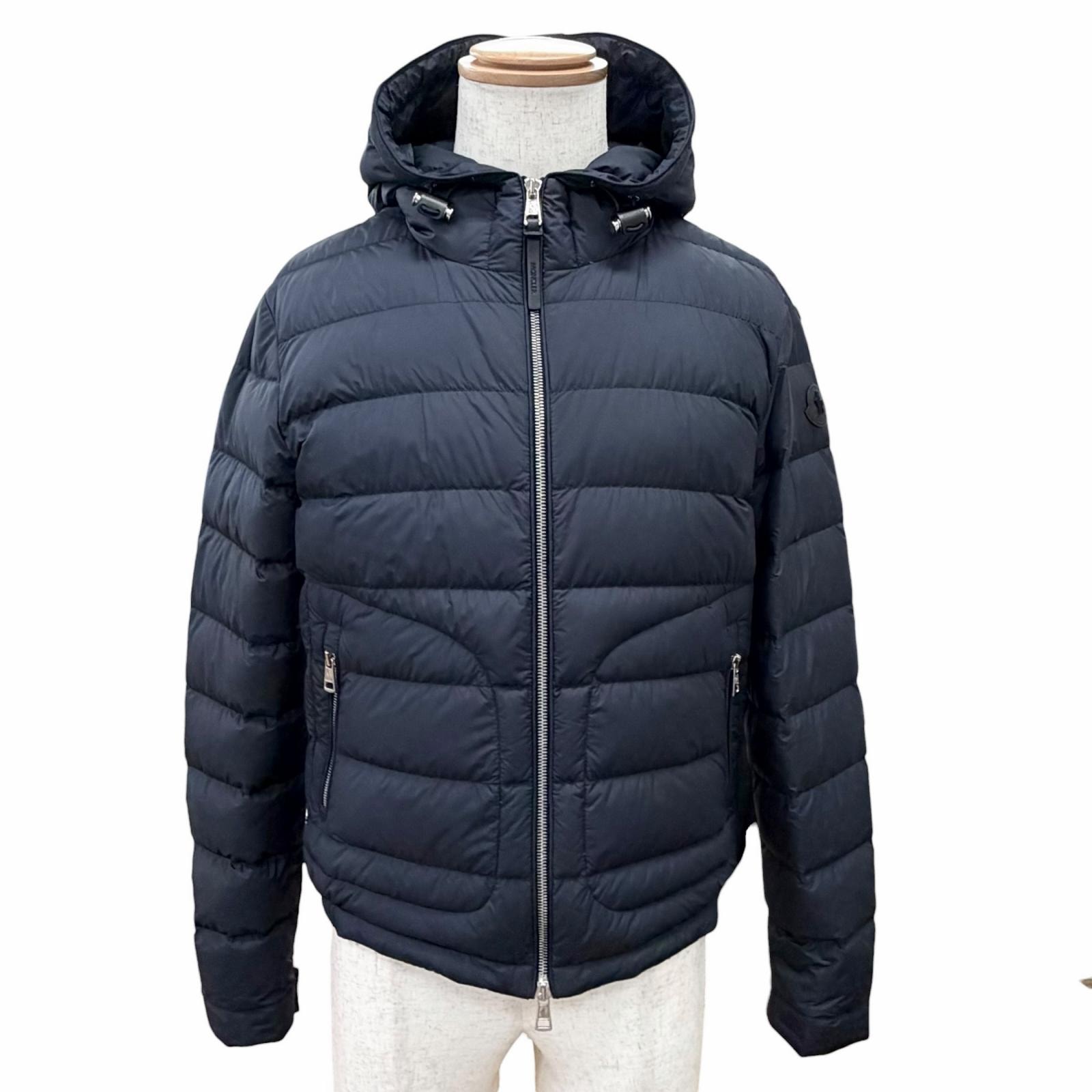 美品 モンクレール ダウンジャケット SESTRIERE ネイビー メンズ 0