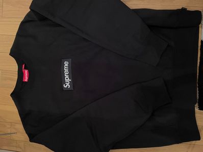 Supreme Box Logo Crewneck Sweatshirt "Black" (18FW)