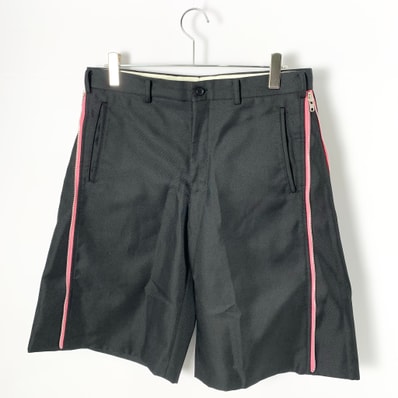 COMME des GARCONS HOMME PLUS Side Zip Shorts "Black"