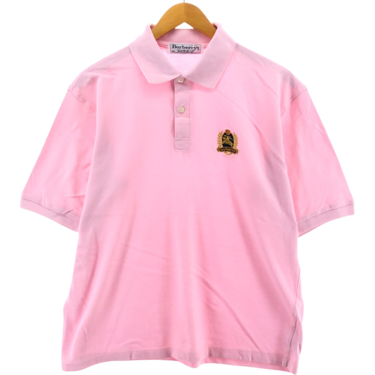 古着 バーバリー Burberry's 半袖 ポロシャツ メンズM相当/eaa548040