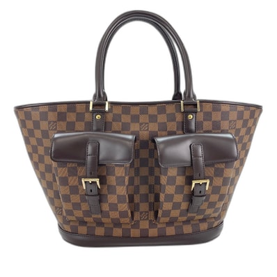 ヴィトン LV マノスク GM トートバッグ【中古】