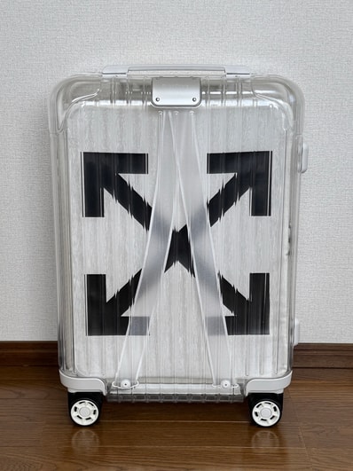 OFF-WHITE x Rimowa See Through 36L Case "White"