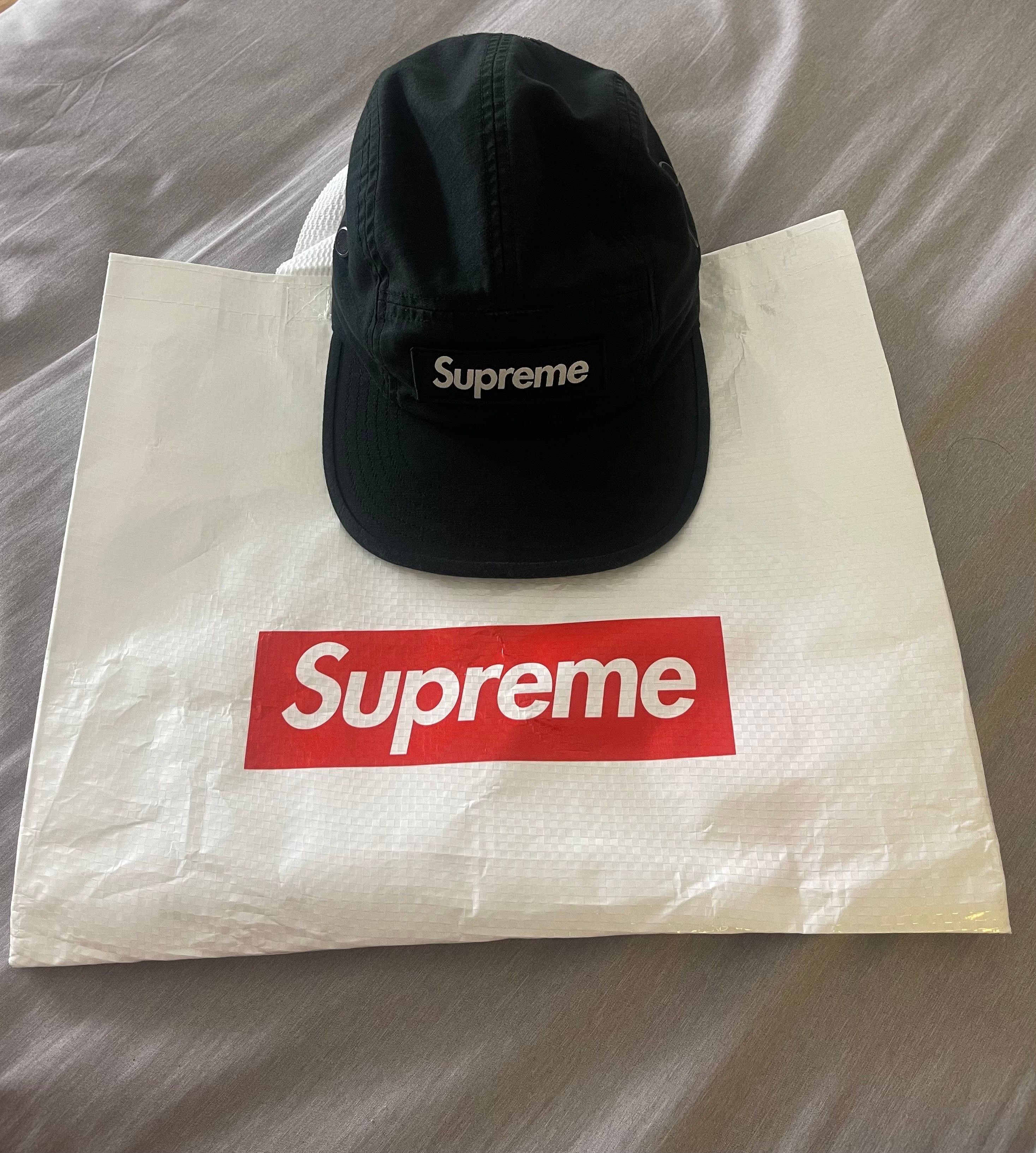 Supreme Military Camp Cap "Black" (25SS)