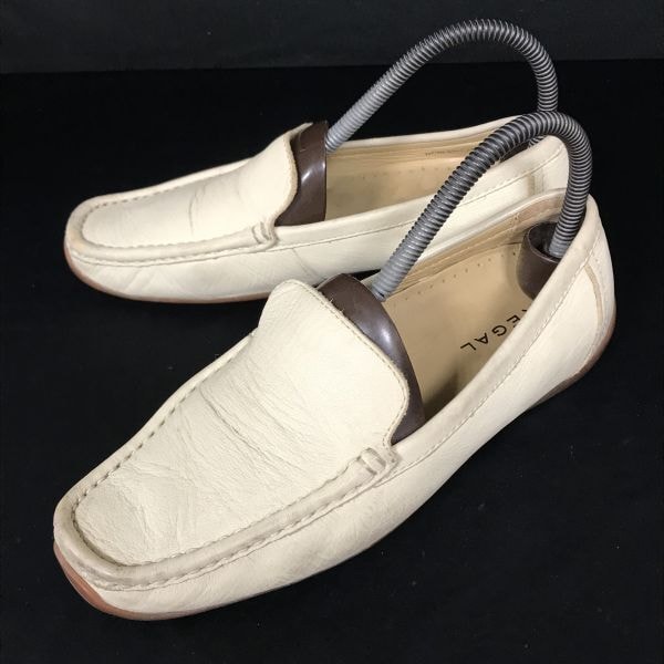 リーガル/REGAL★スリッポンシューズ【24.0/白/white】ローファー/ドライビングシューズ//Shoes/trainers◆C-146