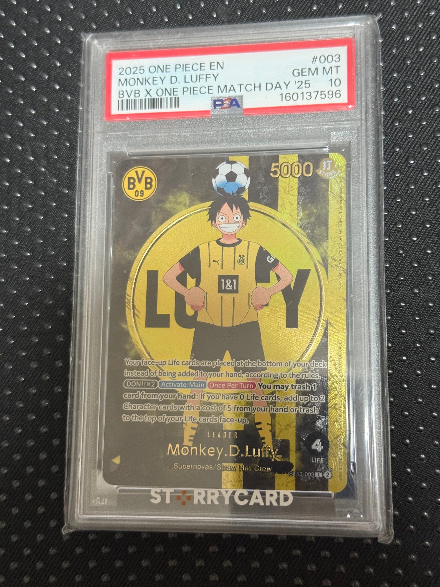 PSA10】モンキー・D・ルフィ L [ST13-003]【英語版】(プロモーション