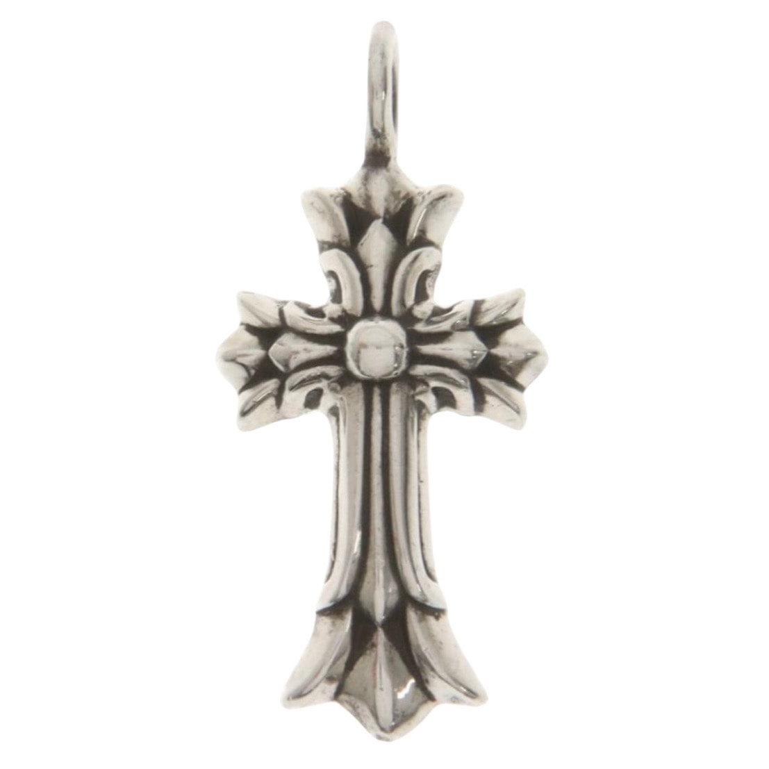 Chrome Hearts Double CH Cross Charm "Silver"