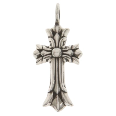 Chrome Hearts Double CH Cross Charm "Silver"