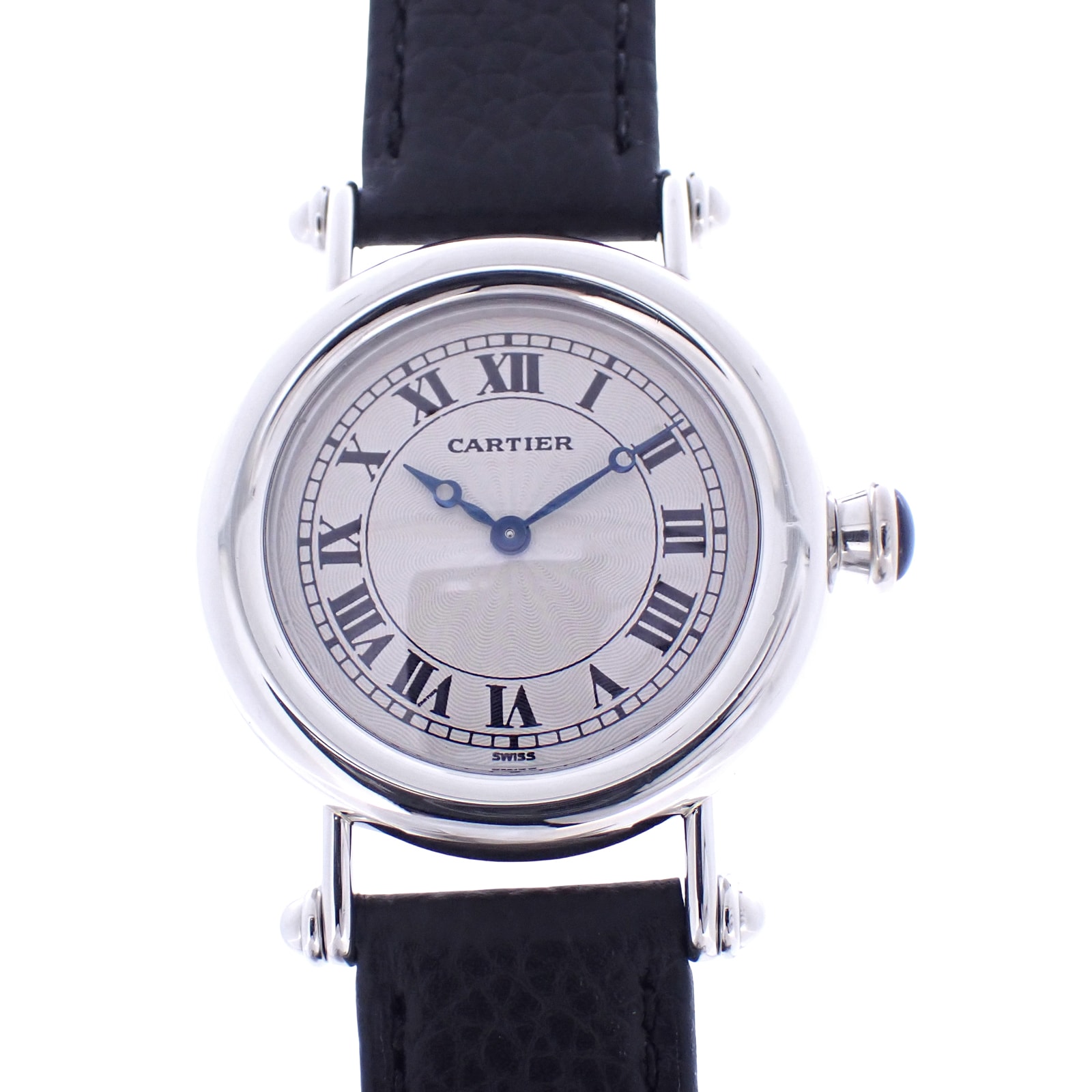 Pt950 K18WG Cartier カルティエ  ディアボロ LM  W1509751  ボーイズ ユニセックス  メンズ 腕時計