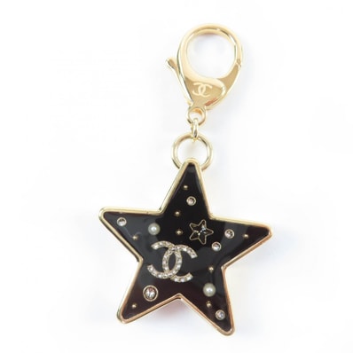 美品 シャネル キーホルダー ゴールド レディース D25K ABG575